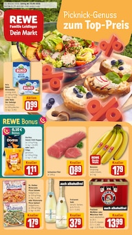 Aktueller REWE Prospekt "Dein Markt" für Lebach Aktueller REWE Prospekt für Lebach mit Seiten