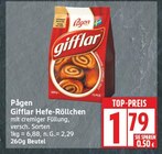 Gifflar Hefe-Röllchen von Pågen für 1,79 € bei EDEKA im Angebot Gifflar Hefe-Röllchen von Pågen im aktuellen EDEKA Prospekt