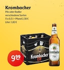 Pils oder Radler im Angebot bei Getränke Hoffmann in Pinneberg Pils oder Radler Angebote von Krombacher bei Getränke Hoffmann Pinneberg für 9,99 €