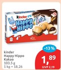 Happy Hippo Kakao von Kinder im aktuellen budni Prospekt