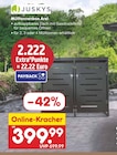 Mülltonnenbox Arel im Angebot bei Netto Marken-Discount in Bottrop Mülltonnenbox Arel Angebote von Juskys bei Netto Marken-Discount Bottrop für 399,99 €