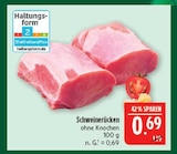 Schweinerücken bei Marktkauf im Saalfeld Prospekt für 0,69 €