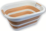 Corbeille à linge rétractable en promo à 5,99 € chez Super U Corbeille à linge rétractable dans le catalogue Super U
