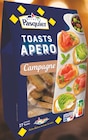 Toasts apéro campagne - PASQUIER en promo chez Intermarché Hyper Toasts apéro campagne - PASQUIER dans le catalogue Intermarché Hyper