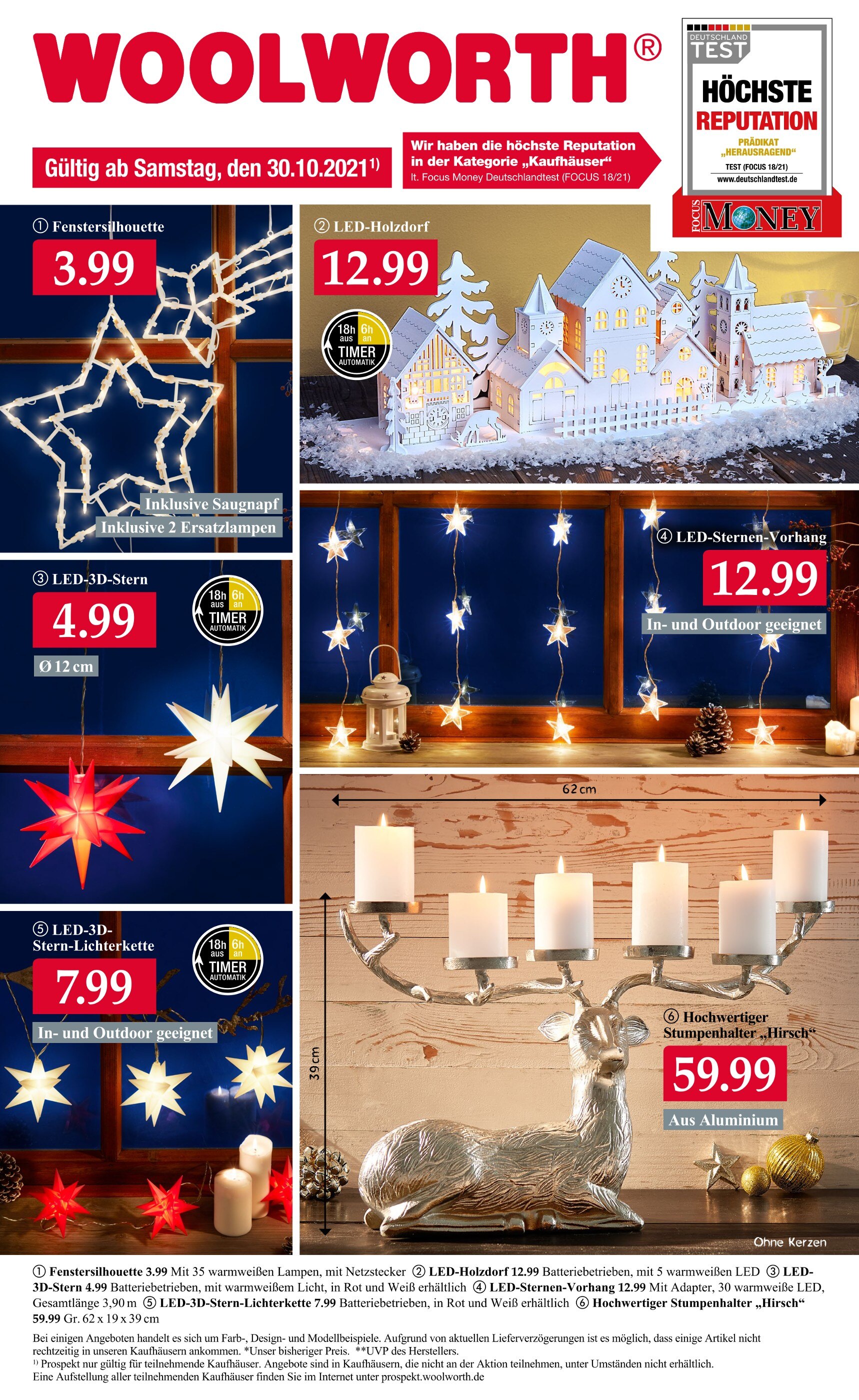 Woolworth Prospekt für Nietwerder mit 15 Seiten Woolworth Prospekt für Nietwerder: "Aktuelle Angebote", 15 Seiten, 30.10.2021 - 06.11.2021