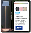 3-in-1-LED-Akku-Tischleuchte von CASALUX für 12,99 € bei ALDI SÜD im Angebot 3-in-1-LED-Akku-Tischleuchte von CASALUX im aktuellen ALDI SÜD Prospekt