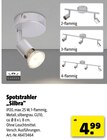 Hagebaumarkt Belm - Spotstrahler „Silbra“ Angebot im Prospekt Spotstrahler „Silbra“ bei Hagebaumarkt im Belm Prospekt für 4,99 €
