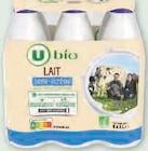 Lait uht demi ecreme - U BIO à 5,28 € dans le catalogue U Express