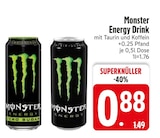 Monster Energy Drink bei EDEKA im Tüßling Prospekt für 0,88 €