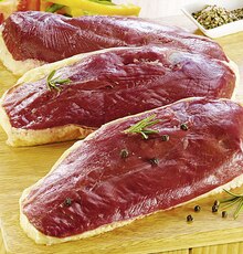 Filet de canard x 3 extra tendre - Casino Supermarchés à Le Mans Filet de canard x 3 extra tendre en promo chez Casino Supermarchés Le Mans à 21,95 €