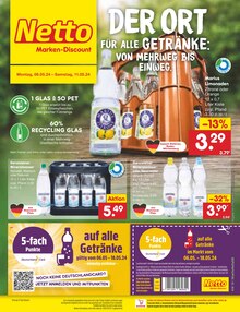 Gerolsteiner im Netto Marken-Discount Prospekt "Aktuelle Angebote" mit 55 Seiten (Pforzheim)