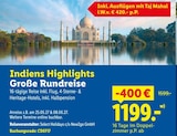 Indiens Highlights Große Rundreise bei Lidl im Prospekt "" für 1.199,00 €