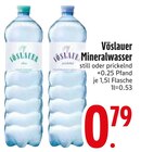 Mineralwasser still von Vöslauer im aktuellen EDEKA Prospekt für 0,79 €
