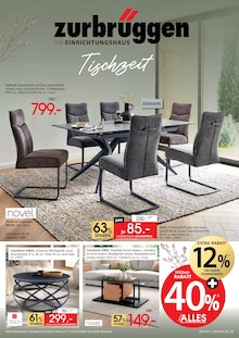 Zurbrüggen Prospekt TISCHZEIT mit  Seiten in Sulingen und Umgebung