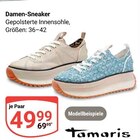 Damen-Sneaker Angebote von Tamaris bei GLOBUS Gotha für 49,99 €
