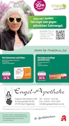 Aktueller mea - meine apotheke Apotheken Prospekt für Schackendorf: Unsere Juli-Angebote mit 4} Seiten, 01.07.2025 - 31.07.2025