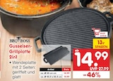 Gusseisen-Grillplatte 2in1 Angebote von BBQ Boss bei Netto Marken-Discount Erfurt für 14,99 €