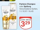 Shampoo im Angebot bei GLOBUS in Duisburg Shampoo Angebote von Pantene bei GLOBUS Duisburg für 3,29 €