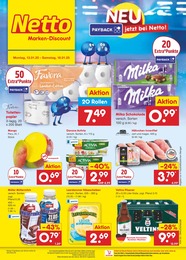 Netto Marken-Discount Prospekt „Aktuelle Angebote“ für Coppenbrügge und Umgebung mit 57 Seiten Netto Marken-Discount Prospekt für Coppenbrügge und Umgebung: „Aktuelle Angebote“, 57 Seiten, 13.01.2025 - 18.01.2025