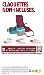 Prix et réduction Chaise Pliante dans le prospectus Intermarché Super en cours Offre Chaise Pliante dans le catalogue Intermarché Super du moment à la page 8