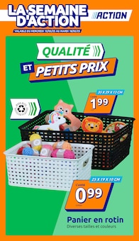 Prospectus Action à Golbey, "QUALITÉ ET PETITS PRIX ", 37 pages de promos valables du 12/02/2025 au 18/02/2025