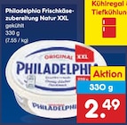 Frischkäsezubereitung Natur XXL bei Netto Marken-Discount im Prospekt "" für 2,49 €