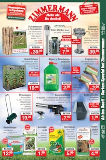 Blumentopf im Zimmermann Prospekt "Aktuelle Angebote" mit 18 Seiten (Hildesheim)