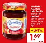 Konfitüre oder Fruchtcreme fein passiert von Landliebe im aktuellen Netto Marken-Discount Prospekt für 1,69 €