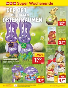 Milka im Netto Marken-Discount Prospekt "Aktuelle Angebote" mit 60 Seiten (Wuppertal)