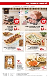 Prix et réduction Focaccia dans le prospectus Super U en cours Offre Focaccia dans le catalogue Super U du moment à la page 13