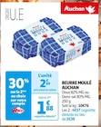 BEURRE MOULÉ - AUCHAN en promo chez Auchan Supermarché Sarcelles à 1,88 €