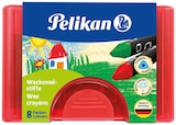 Wachsmalstifte im Rossmann Prospekt Wachsmalstifte von Pelikan im aktuellen Rossmann Prospekt für 4,99 €