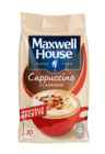 Capuccino soluble - MAXWELL HOUSE - B&M Capuccino soluble - MAXWELL HOUSE à 4,25 € dans le catalogue B&M