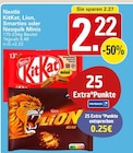 KitKat, Lion, Smarties oder Nesquik Minis bei WEZ im Prospekt "" für 2,22 €