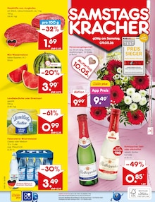 Mineralwasser im Netto Marken-Discount Prospekt "Aktuelle Angebote" mit 69 Seiten (Duisburg)