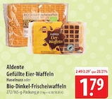 Gefüllte Eier-Waffeln Haselnuss Angebote von Aldente bei famila Nordost Stralsund für 1,79 €