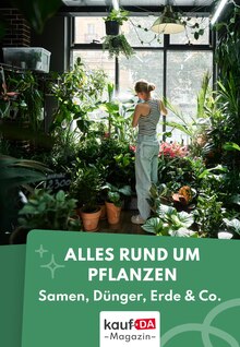 Aktueller kaufDA Magazin Prospekt "Pflanzen" Seite 1 von 1 Seiten