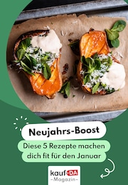 Rezepte Prospekt: "Fit ins neue Jahr", 1 Seite, 01.01.2026 - 15.01.2026