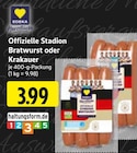 Offizielle Stadion Bratwurst bei EDEKA im Prospekt "" für 3,99 €