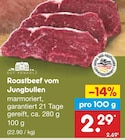 Roastbeef vom Jungbullen Angebote von Gut Ponholz bei Netto Marken-Discount Bochum für 2,29 €