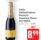 Valdobbiadene Prosecco Superiore Marca Oro DOCG bei EDEKA im Leimen Prospekt für 8,99 €