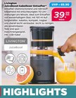 JuiceBoost kabelloser Entsafter Angebote von Livington bei Netto mit dem Scottie Halle für 39,99 €