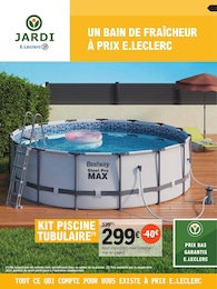 Catalogue E.Leclerc "Jardi E.Leclerc : un bain de fraîcheur à prix E.Leclerc" à Rochefort et alentours, 8 pages, 30/04/2024 - 18/05/2024