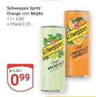 Spritz Orange im Angebot bei GLOBUS in Rostock Spritz Orange Angebote von Schweppes bei GLOBUS Rostock für 0,99 €