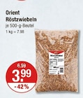 Röstzwiebeln von Orient im aktuellen V-Markt Prospekt für 3,99 €