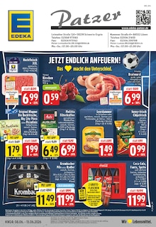 Krombacher im aktuellen EDEKA Prospekt (Schwerte (Hansestadt an der Ruhr)) Krombacher im EDEKA Prospekt "Aktuelle Angebote" mit 26 Seiten (Schwerte (Hansestadt an der Ruhr))