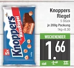 Knoppers Riegel im EDEKA Prospekt Knoppers Riegel von im aktuellen EDEKA Prospekt für 1,66 €