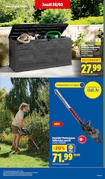 Offre Taille-Haies Électrique dans le catalogue Lidl du moment à la page 5