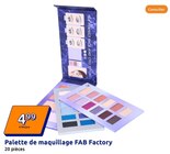 Palette de maquillage - FAB Factory dans le catalogue Action