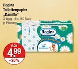 Toilettenpapier "Kamille" bei V-Markt im Buchloe Prospekt für 4,99 €